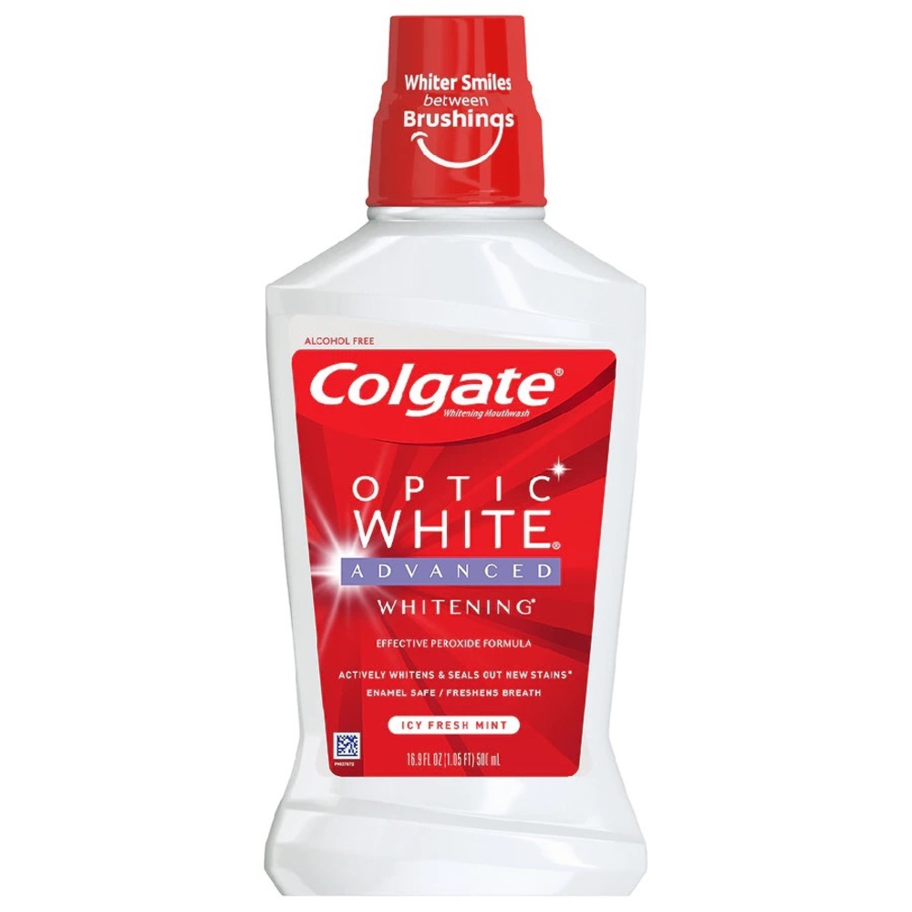 Colgate Optic White Mouthwash - Icy Fresh Mint 16.9oz